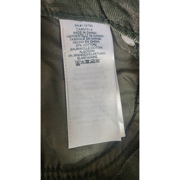 True Religion Camouflage Skinny Halle Jeans Size 27 Multicolor Green - Picture 9 of 9